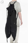 BORIS BIDJAN SABERI long coat AW22 ZIPPER3.1 FWT00005 black cashmere + cotton